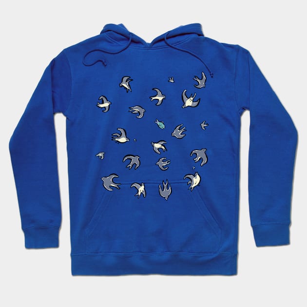 swallows Hoodie by greendeer